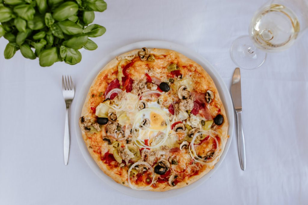 Pizza - Fotos von Essen für die Speisekarte - Fotograf Weilheim