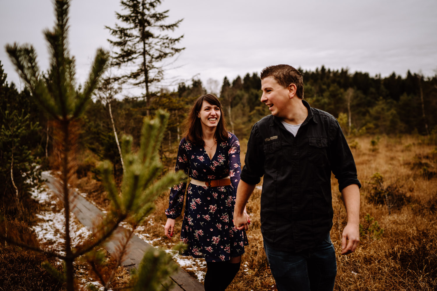 Paar Fotos in der Natur Gutschein