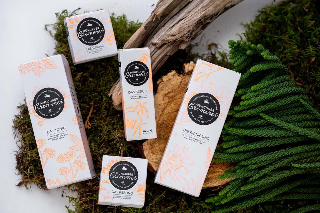 Hochwertige Produktfotos von Naturkosmetik aus München