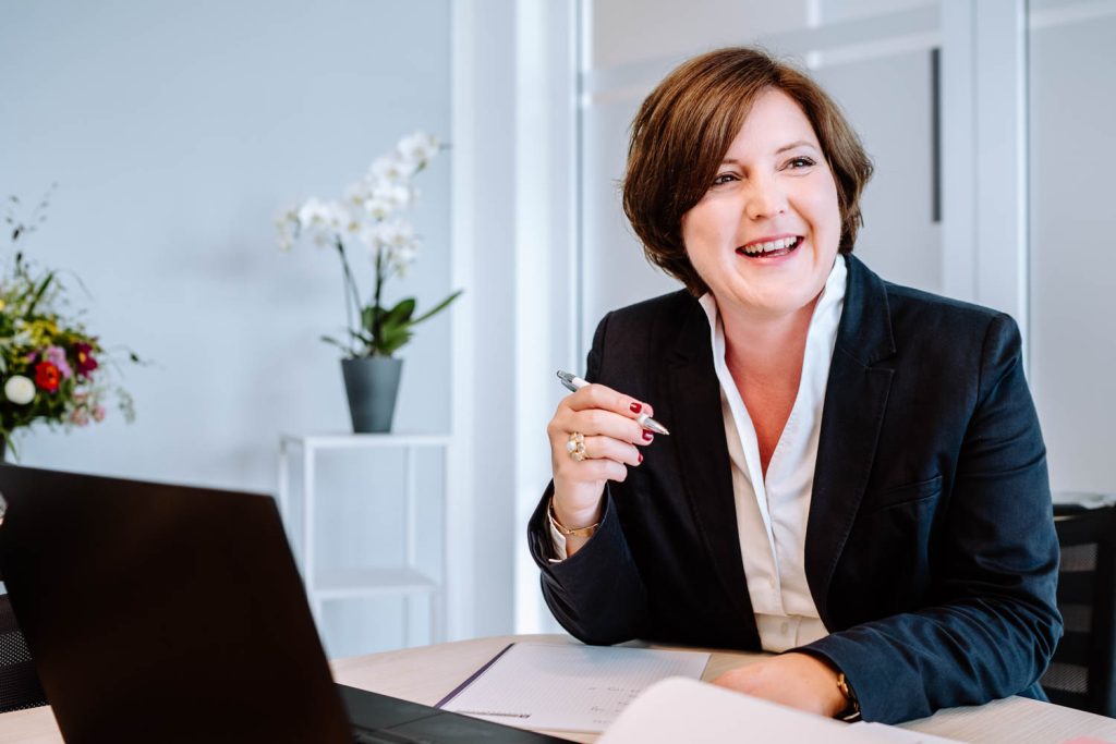 Authentische Businessfotos beim Steuerberater