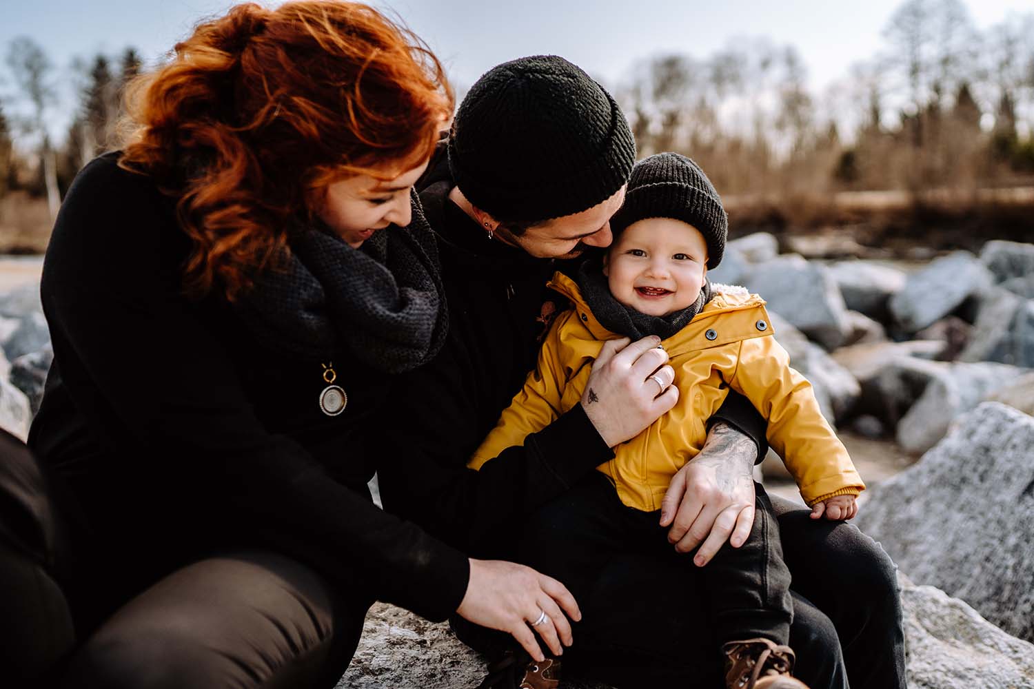 Angestellte Familienfotos, die euch immer als Erinnerungen bleiben
