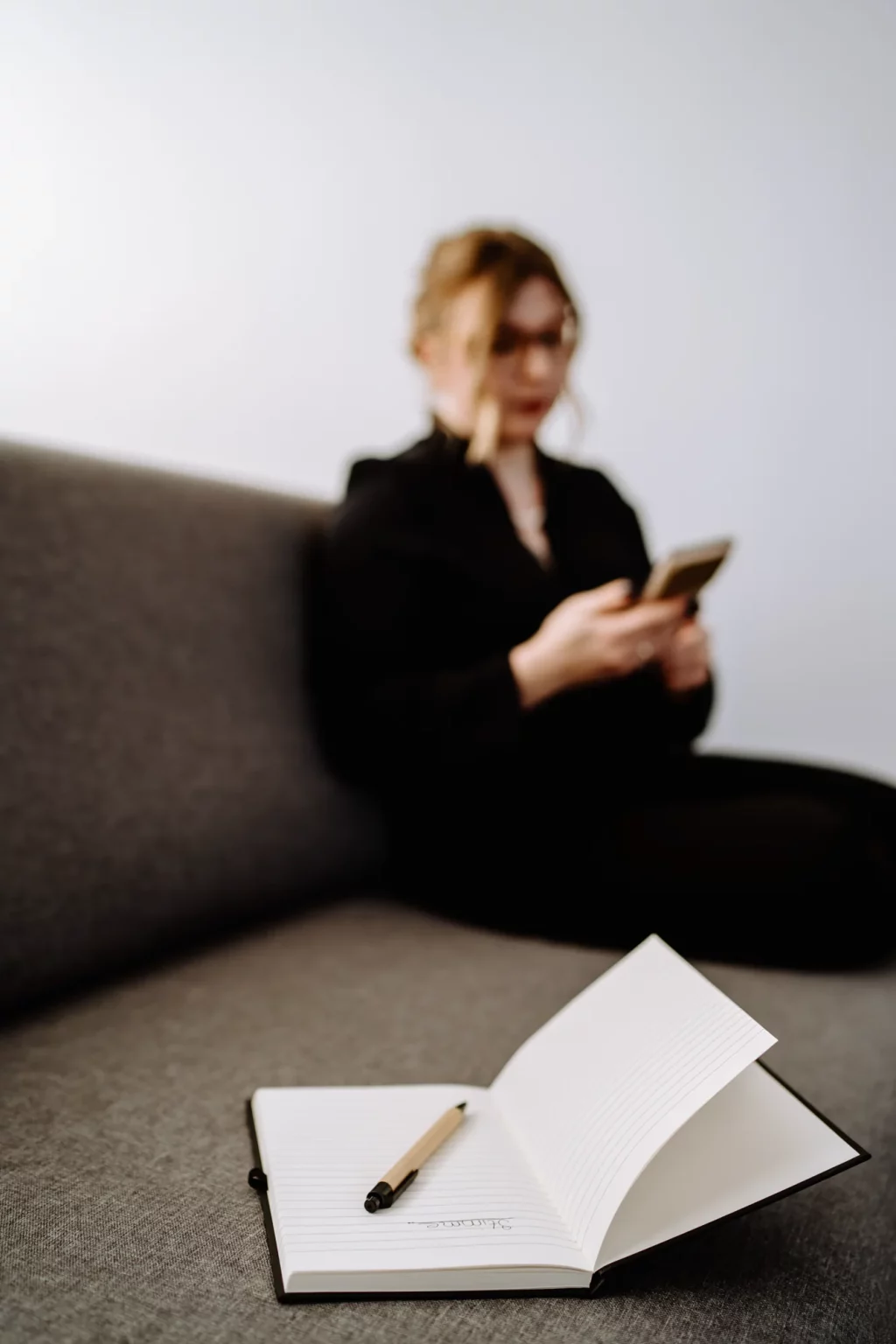 Detailfotos beim Fotoshooting für einen Coach