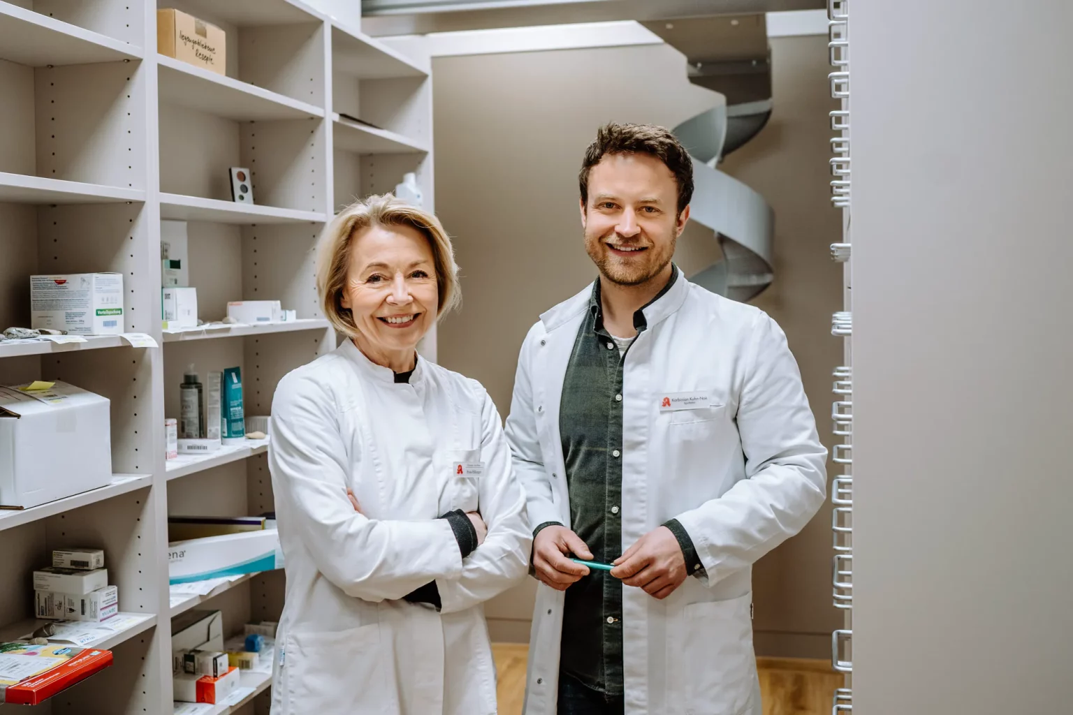 Freundliche Businessportraits für die neue Website für neue Mitarbeiter